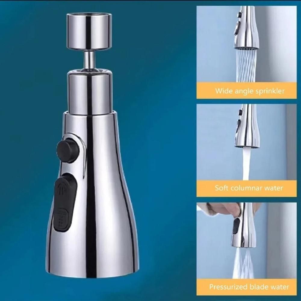 360° Flexible Tap Extender  | 3-Mode Anti-Splash Faucet