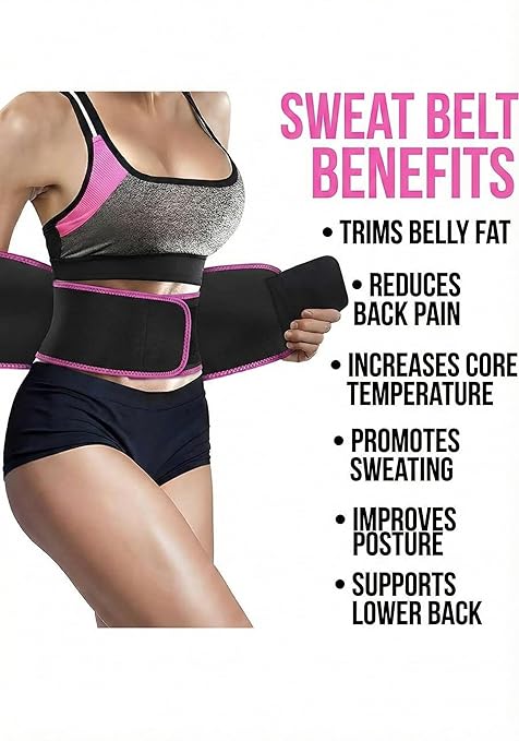Adjustable Waist Trimmer Sweat Belt