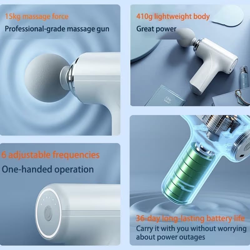 QONETIC Professional Deep Tissue Massage Gun