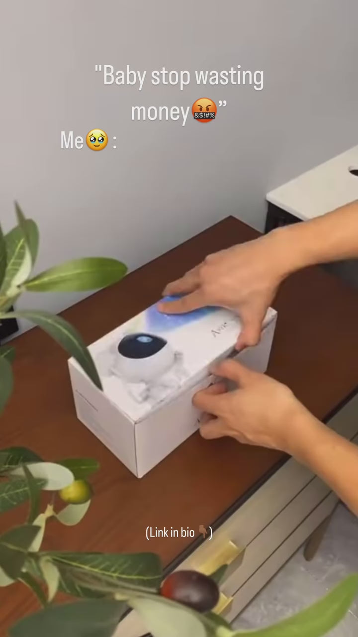 Astronaut Galaxy Projector – 360° Magnetic Starry Night Light with Remote